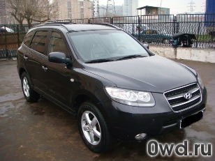 Битый автомобиль Hyundai Santa Fe